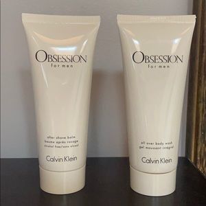 Obsession Men’s After Shave Balm and Body Wash